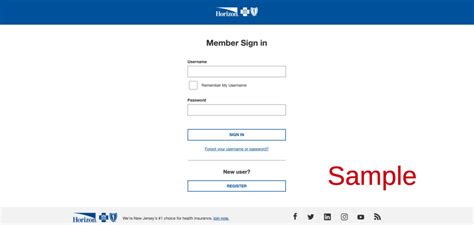 www.horizonblue.com member sign in